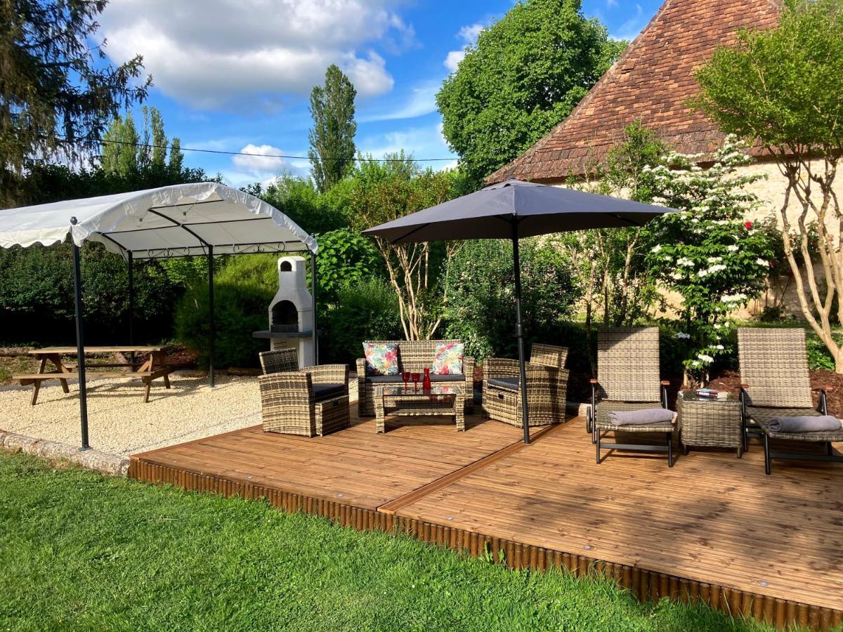 Villa La Tuilerie Grange (Adults Only) à Le Bugue Extérieur photo